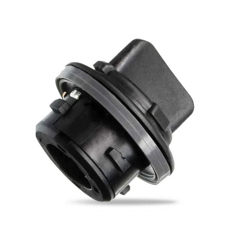 Teybouk Car Front Turn Signal Light Bulb Holder, Waterproof Vehicle Bulb Socket, Copper Terminal Connectors Fits Lighting System, Compatible with Hyundai, Kia, Elantra 92166-3K000 (Black) - Image 1